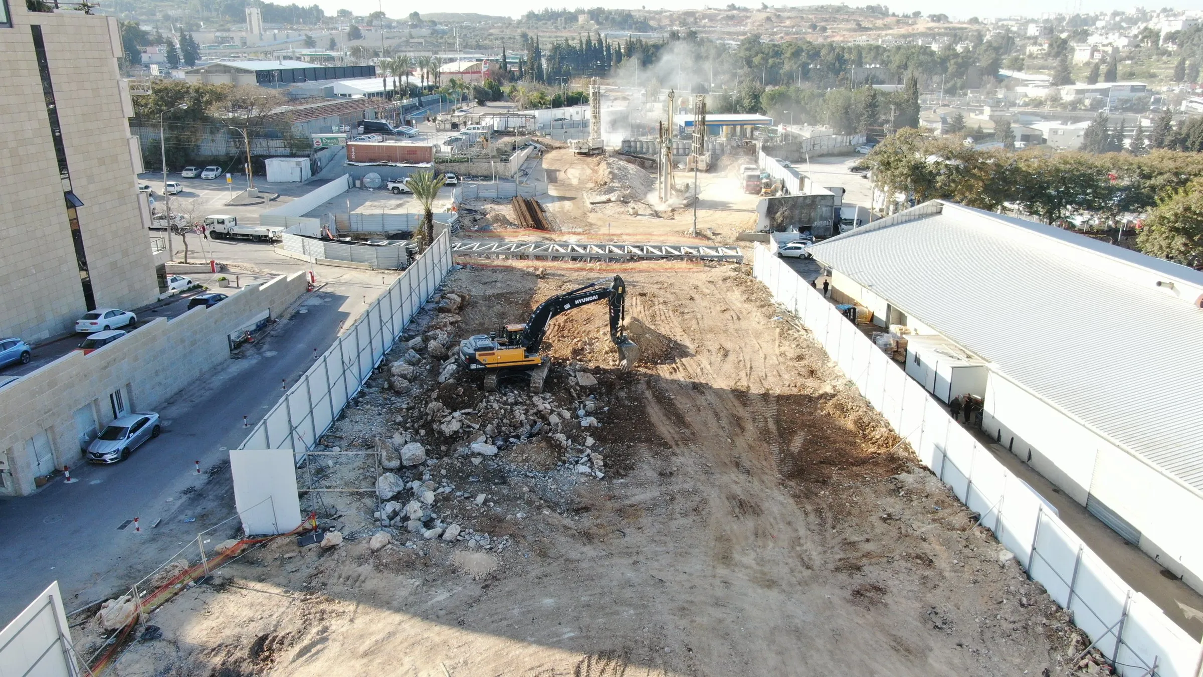חניון תת-קרקעי פייר קניג, צילום מהשטח 1