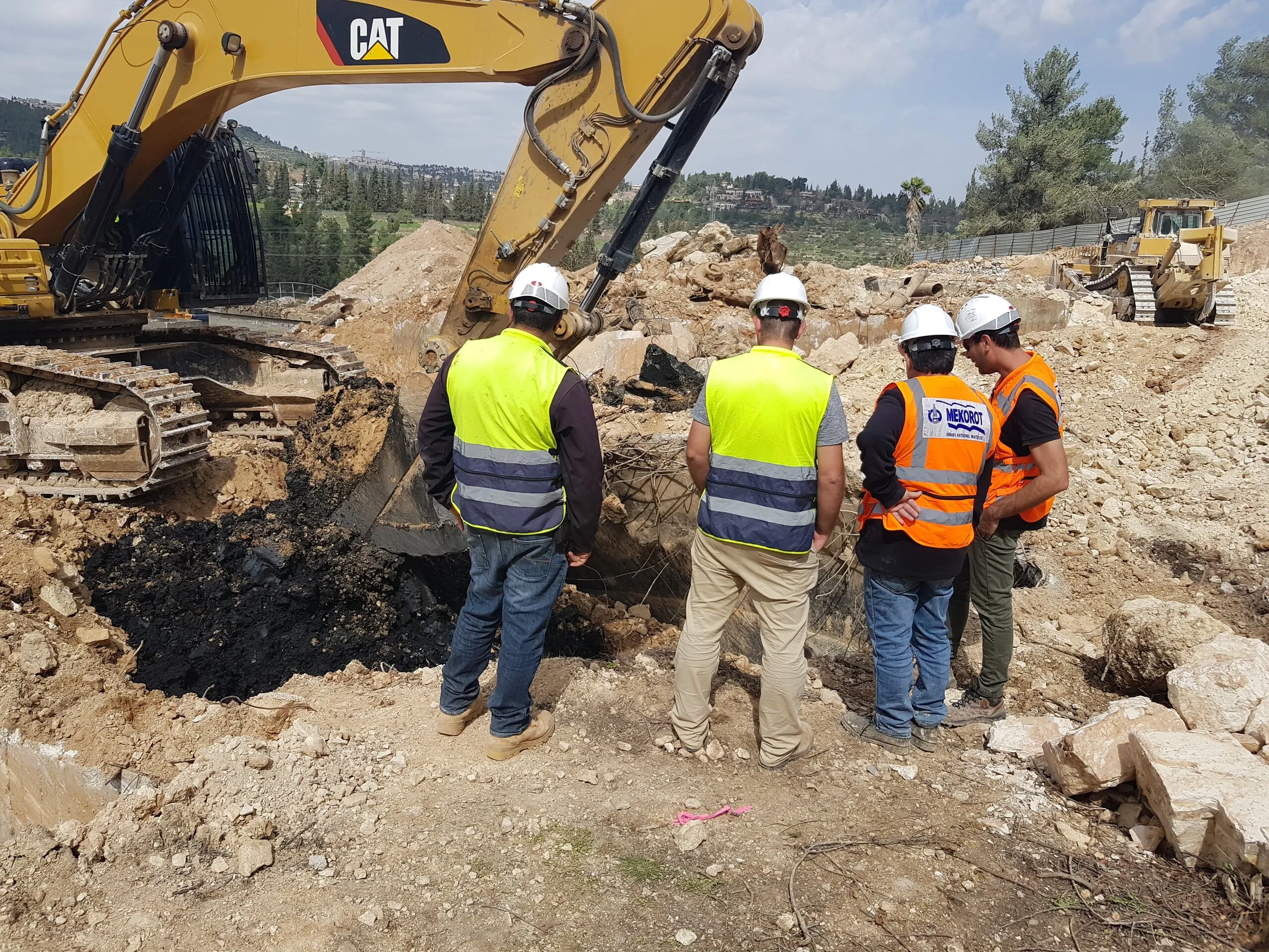 תחנת מקורות, עין כרם, צילום מהשטח 2