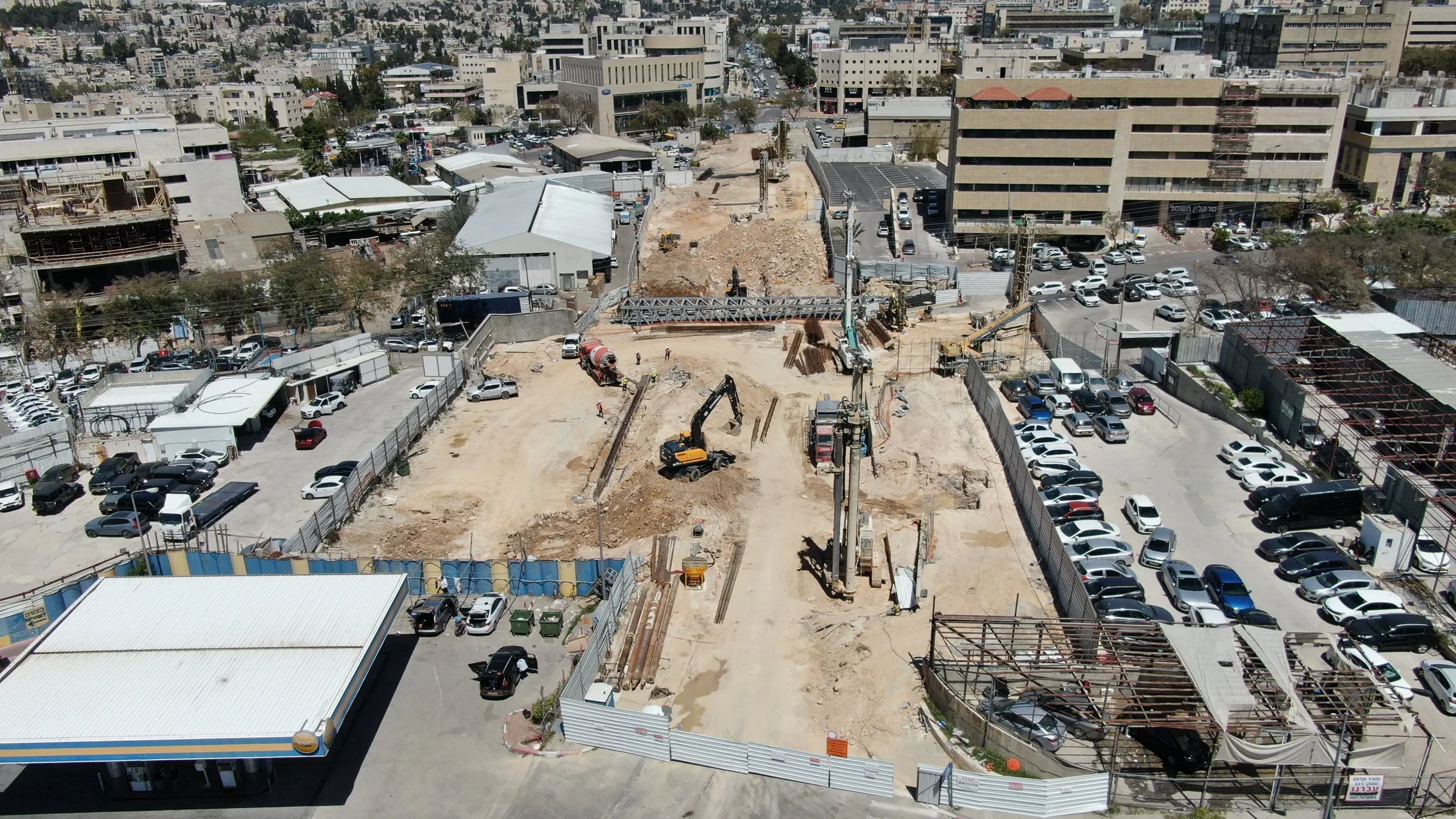חניון תת-קרקעי פייר קניג, צילום מהשטח 3