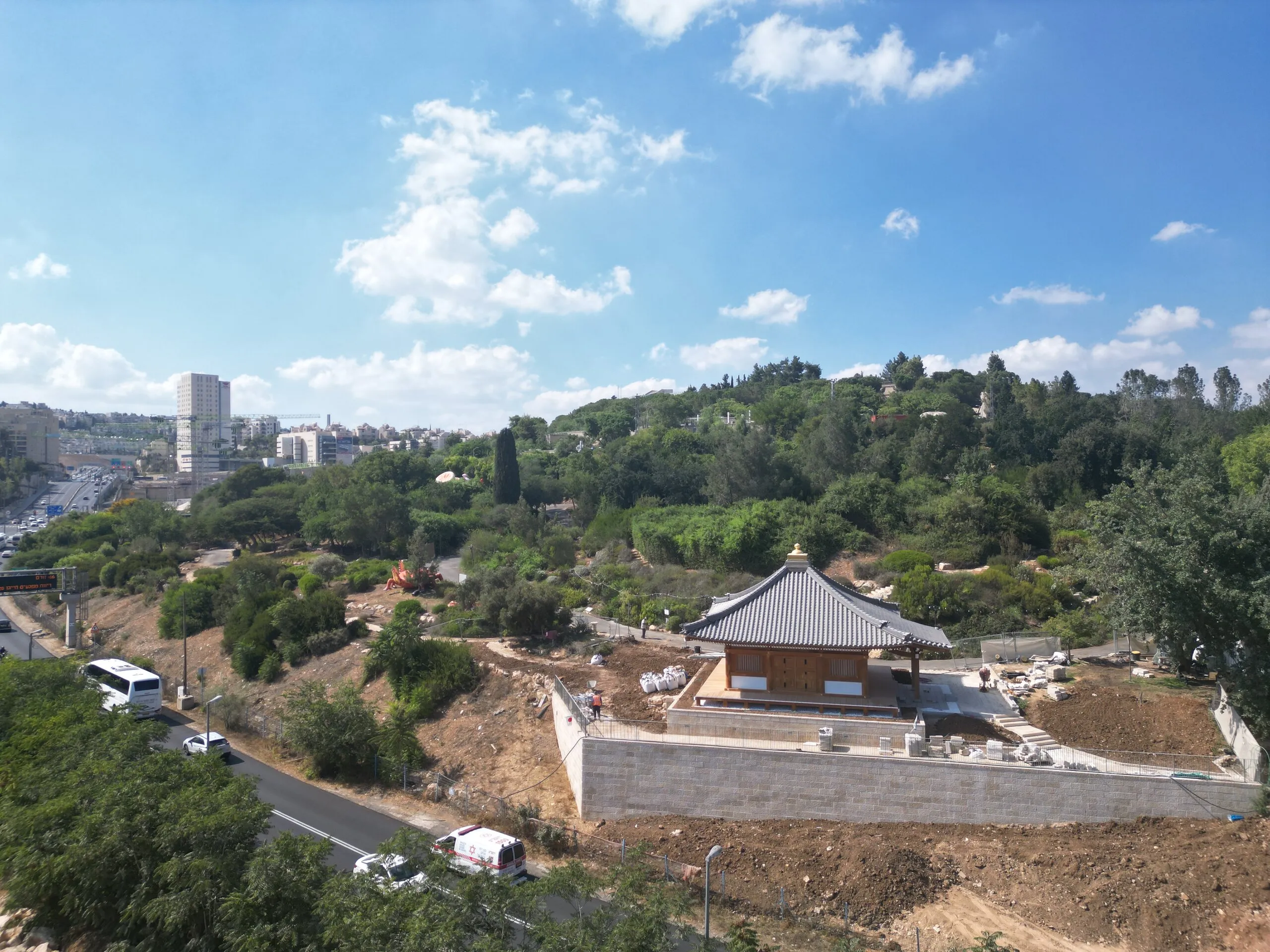הפגודה היפנית, הגן הבוטני האוניברסיטאי ירושלים, צילום מהשטח 7
